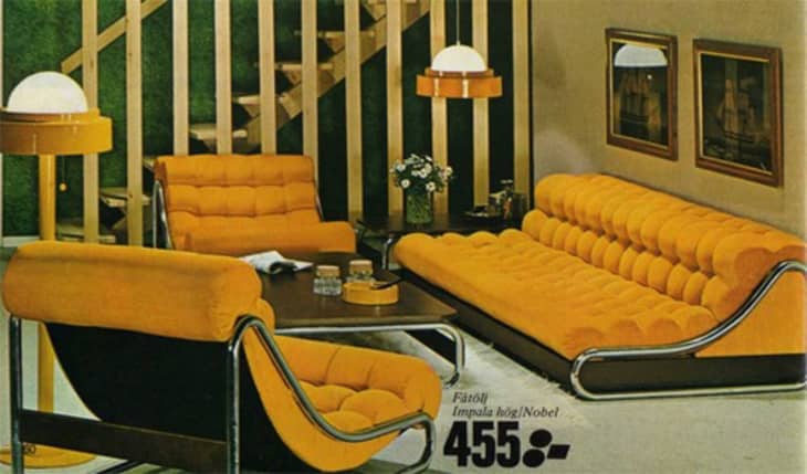 Ikea vintage deals sofa