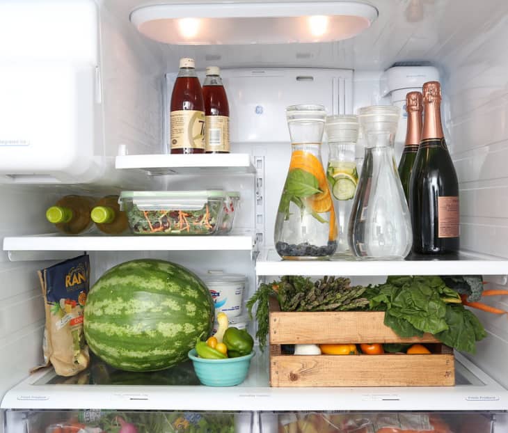 11 Ideas How to Make a Tiny Fridge Look Bigger Apartment Therapy