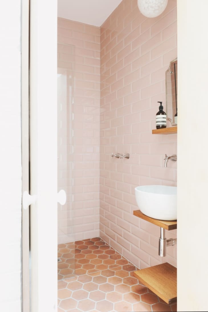 9 Modern (& Sophisticated) Pink Bathrooms | Apartment Therapy