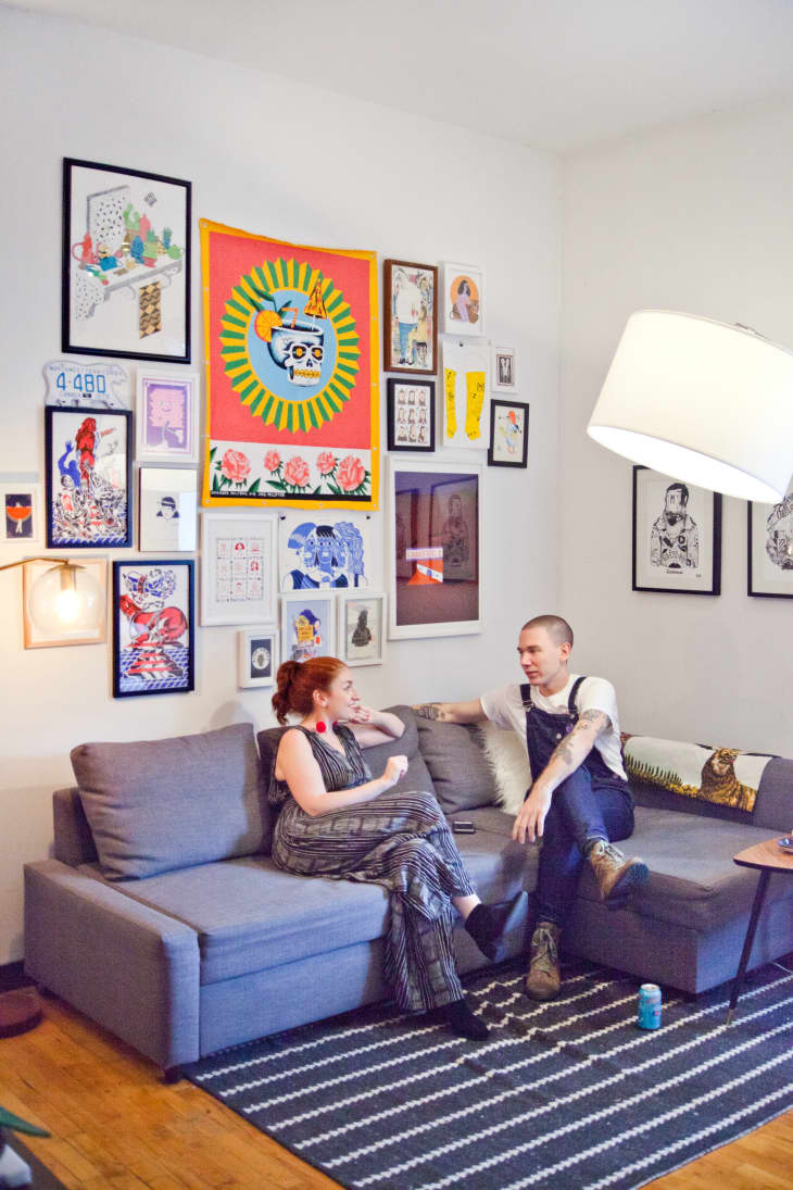 House Tour: A Small, Art-Filled Queens Apartment | Apartment Therapy