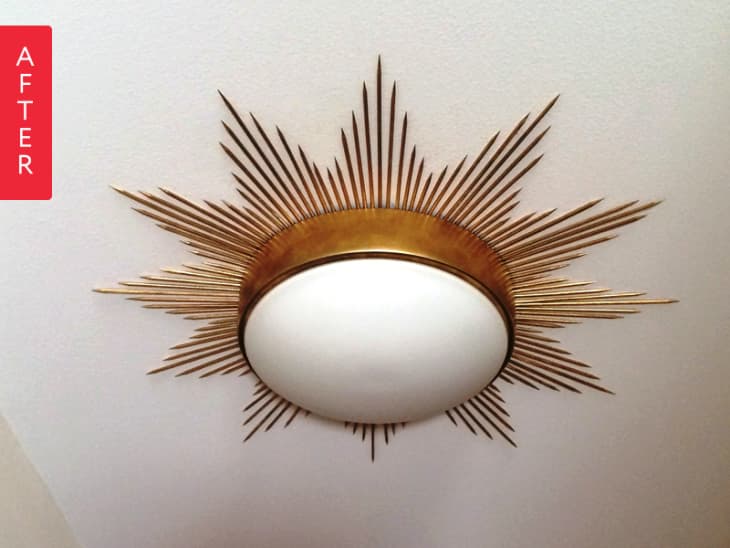 Sunburst deals light fixture