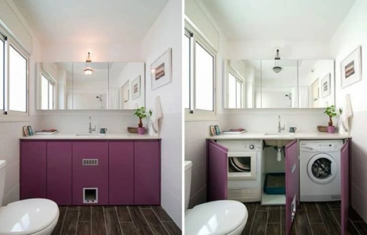 Litter box ideas for small clearance spaces