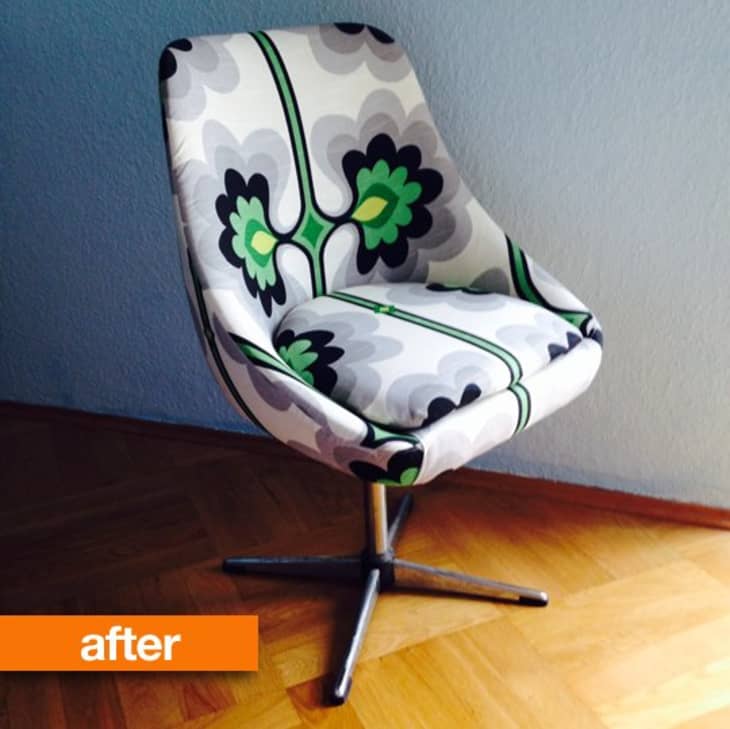 Before & After A Pair of Tulip Chairs Get a Better Bloom Apartment