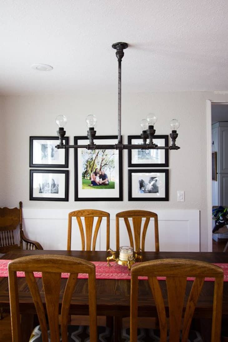 Pipe chandelier deals diy