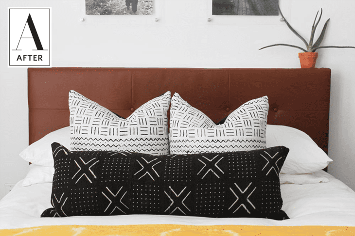 Ikea leather headboard hotsell