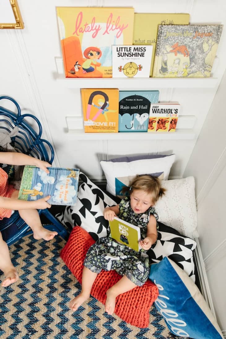 Book Nook Makeover: Cute Kids Reading Space | Apartment Therapy