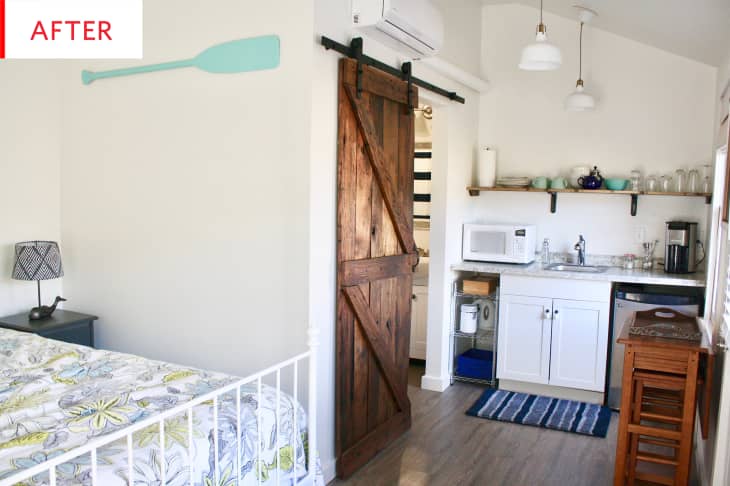 Airbnb Converted Backyard Shed Remodel Design Ideas | Apartment Therapy