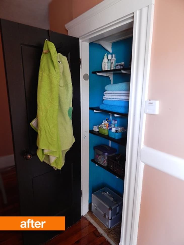 Before & After: A Linen Closet Surprise | Apartment Therapy