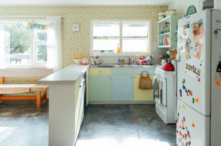 How to Fix a Kitchen Layout with a Refrigerator That's Floating in ...