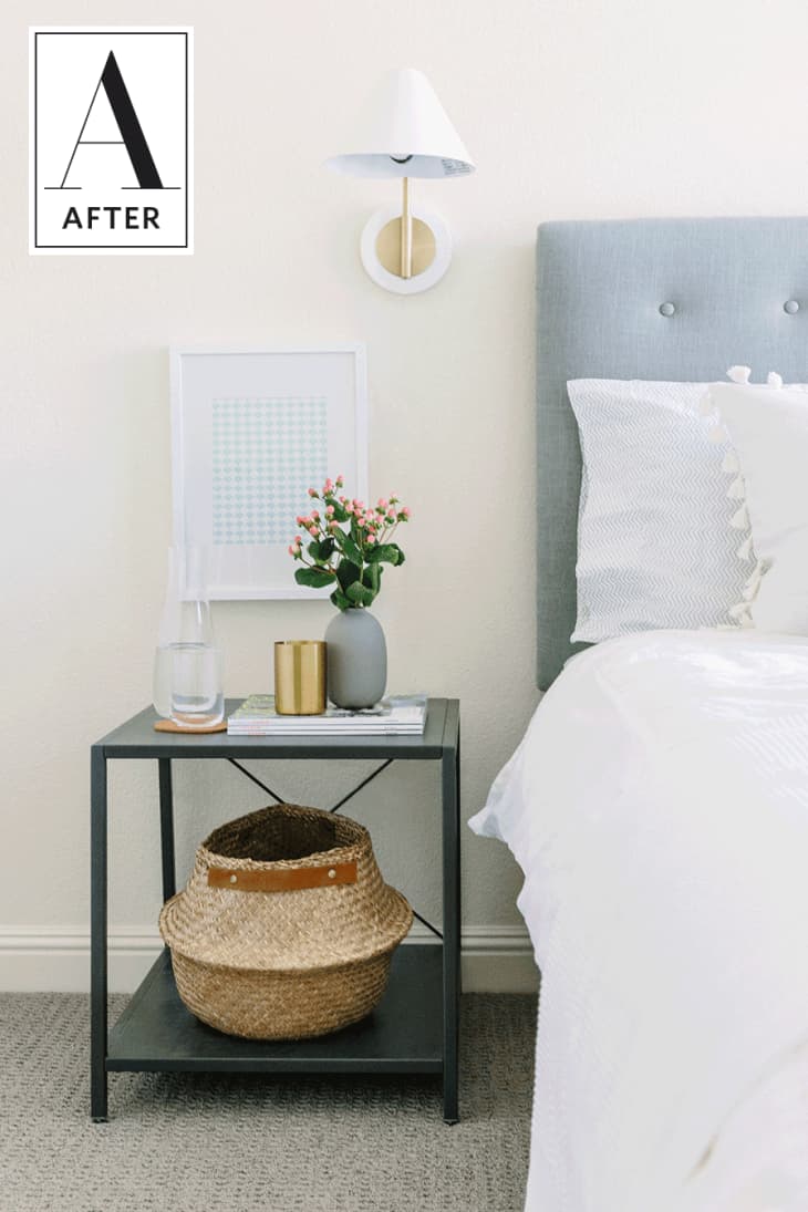 Before \u0026 After: A Bland Bedroom Gets a Breezy New Look | Apartment Therapy