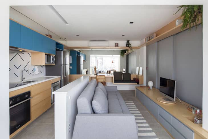 Studio Apartment With Smart Bedroom Solution | Apartment Therapy