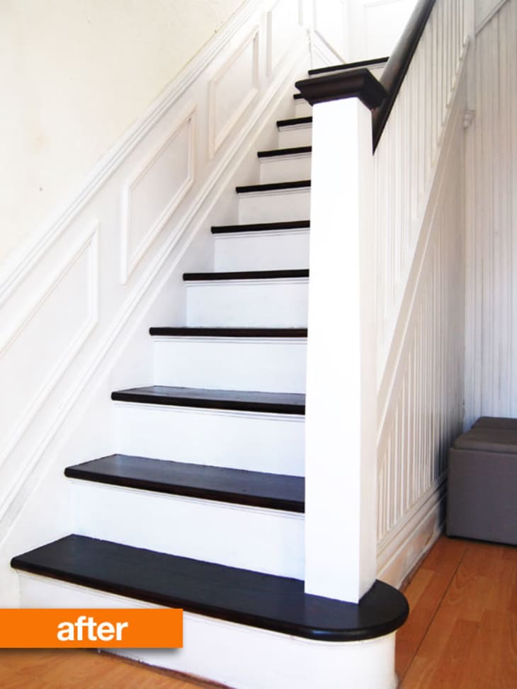 Before & After Christine’s Edwardian Staircase Restoration Apartment