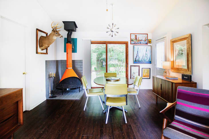 Mid-Century Modern Cute Cottage Cabin Tour | Apartment Therapy