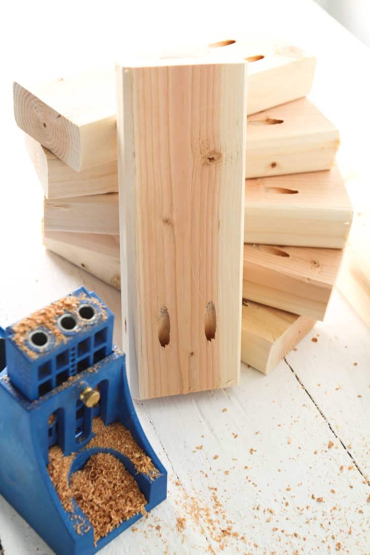 How to Build a Long Wood Floating Shelf Apartment Therapy