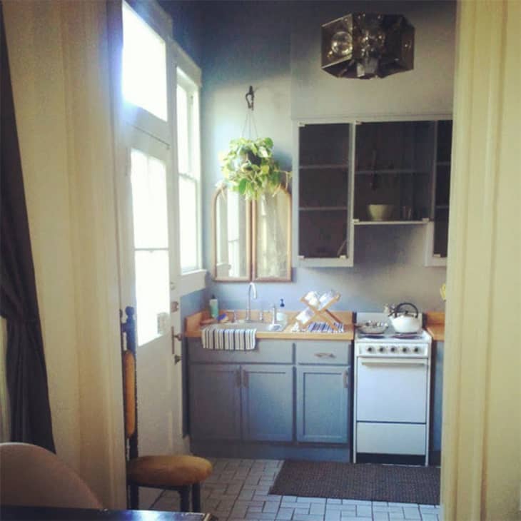 Before & After Katie’s Big Easy Kitchen Apartment Therapy