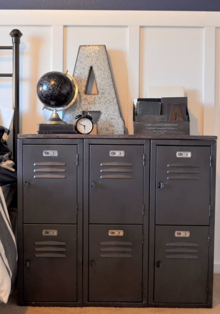 Industrial Chic Ways To Add Lockers to Your Home Decor Apartment Therapy