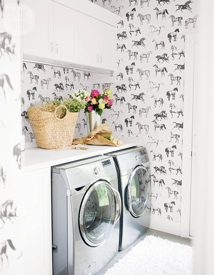 Small Laundry Room Remodeling and Storage Ideas | Apartment Therapy