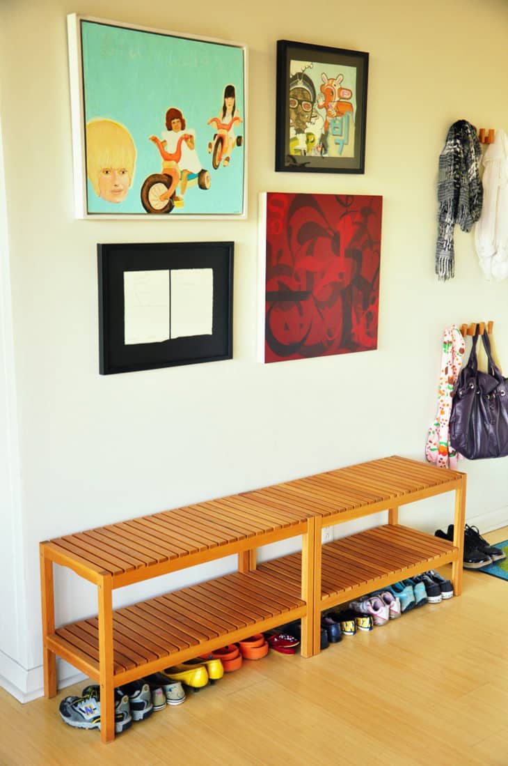 IKEA Molger Bench Ideas Hacks | Apartment Therapy