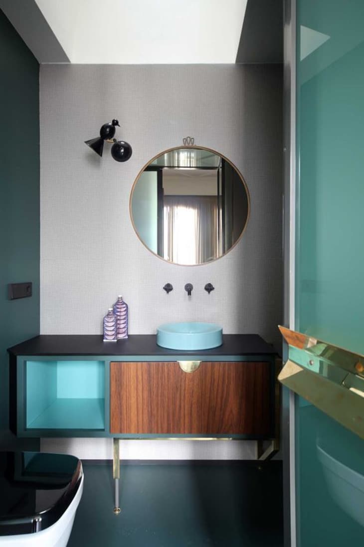 Memphis Design Bathroom Style + Inspiration - A05f405506968927f343f7a6fa251D789270cD4b