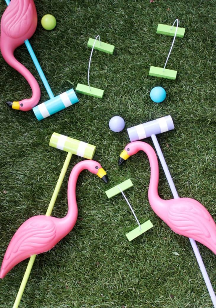 Fun Projects with Pink Plastic Flamingo Lawn Ornaments | Apartment Therapy