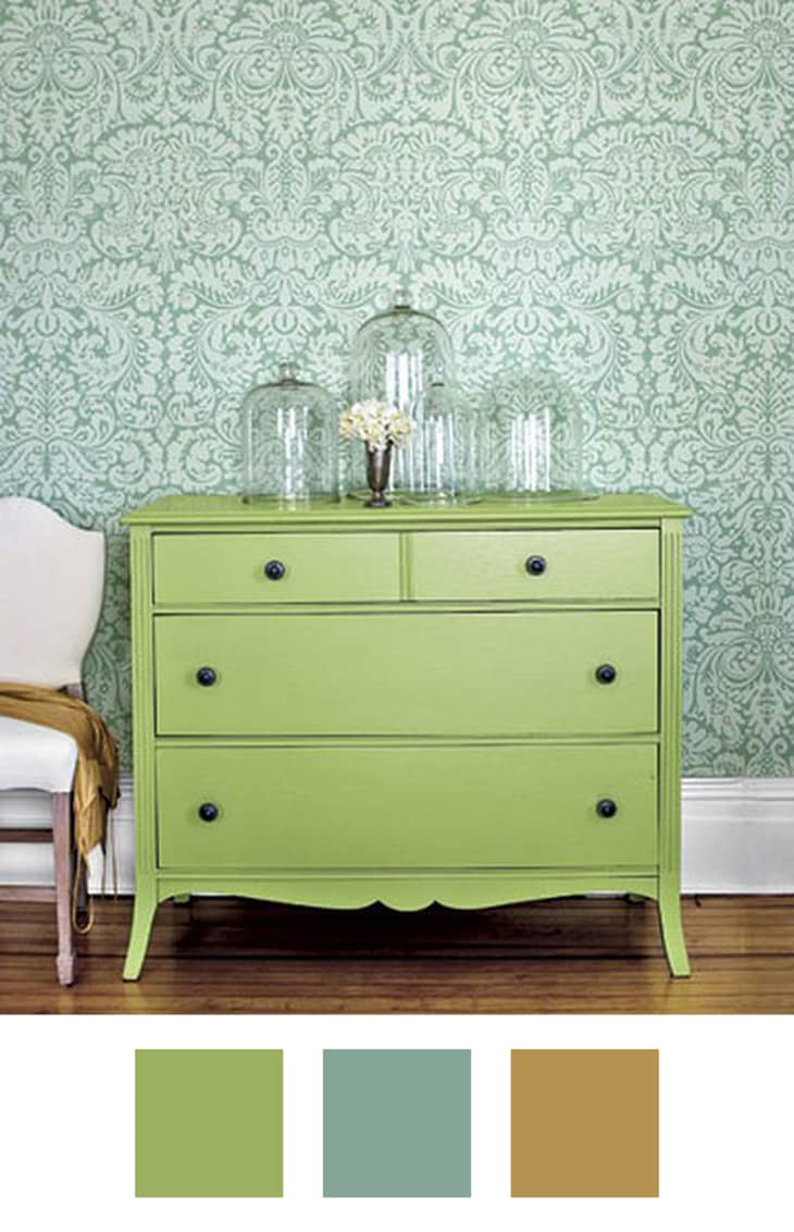 Colors that Go With Green Best Green Color Schemes Apartment Therapy