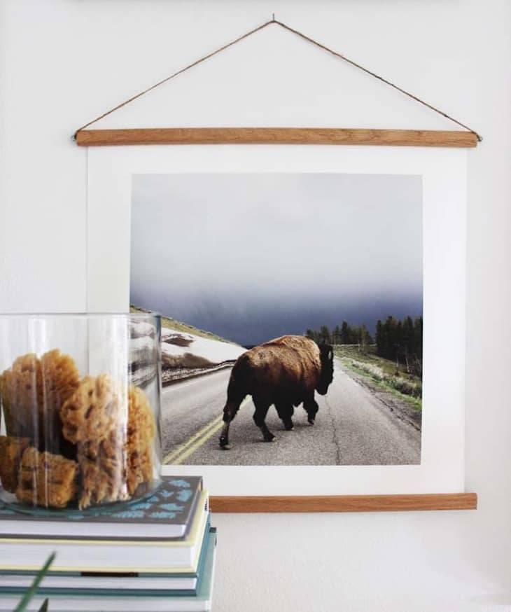 Large Picture Frames You Can Make on the Cheap Apartment Therapy