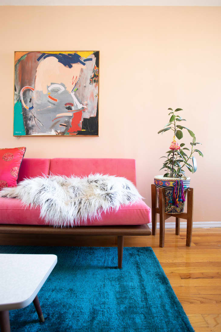 Small and Colorful Cheery Brooklyn Rental Apartment | Apartment Therapy