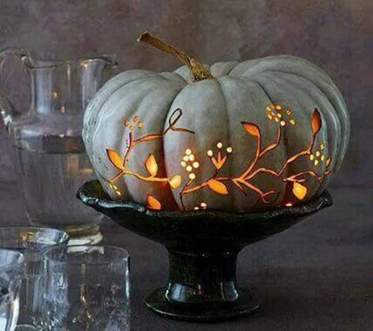 6 Easy Pumpkin Etching Ideas How to Etch a Pumpkin Apartment Therapy