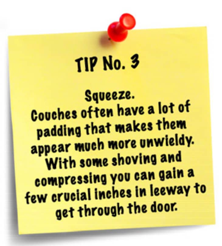 How to Move a Couch and Other Large Furniture Apartment Therapy