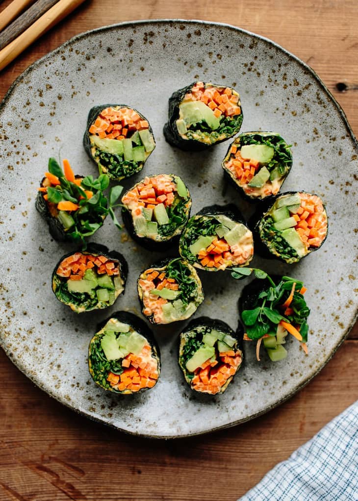 Recipe: Veggie Nori Rolls | The Kitchn