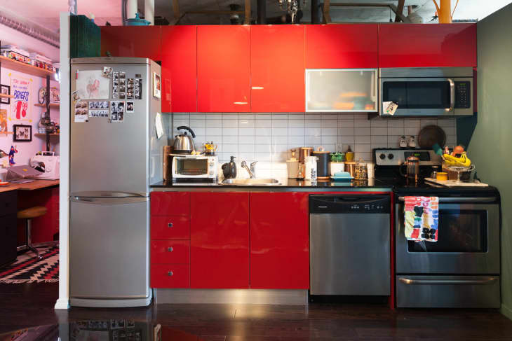 Colorful Decor and Small Space Ideas Home Tour | Apartment Therapy