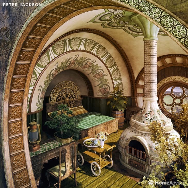 These 7 Fantasy Bedrooms Are Inspired by Wes Anderson, Peter Jackson