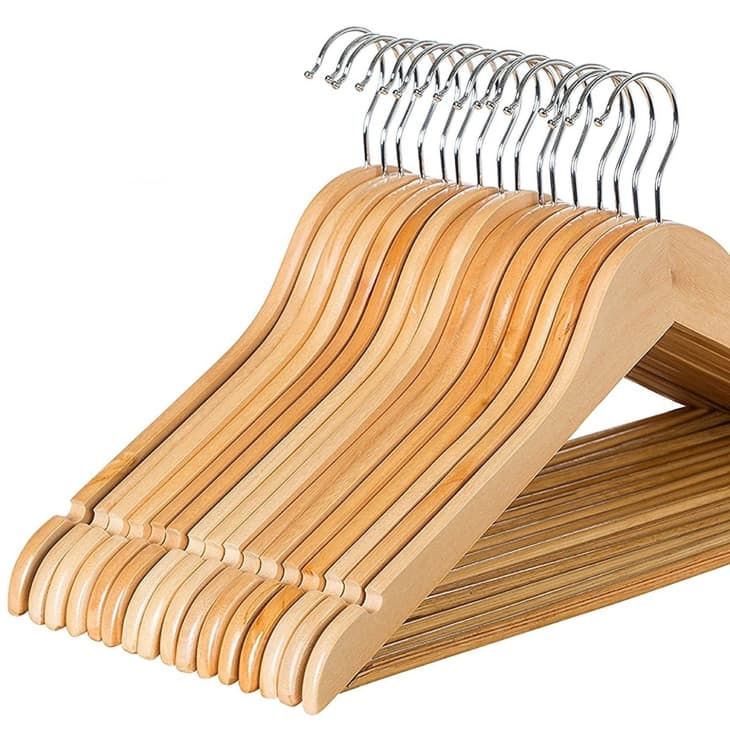 Cheap Thrills Where To Buy Lots of Wooden Hangers Apartment Therapy