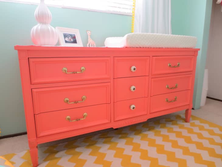 Emerson’s Colorful, DIY-Crafted Nursery | Apartment Therapy