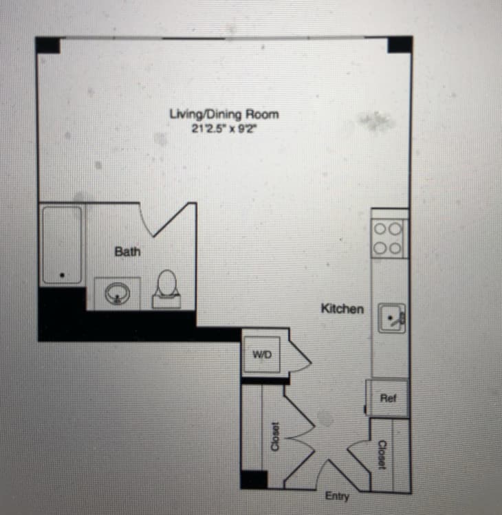Small Studio Apartment Layout Ideas | Apartment Therapy