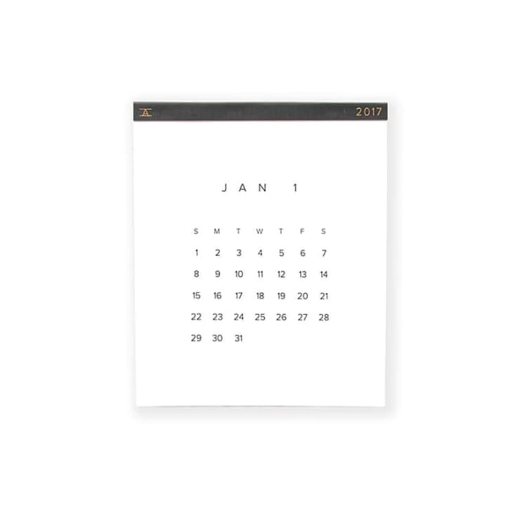 Best Wall Calendars for 2017 | Apartment Therapy