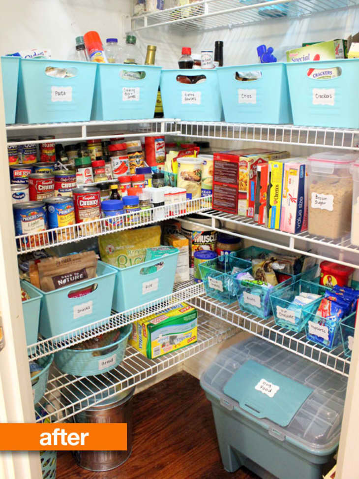 Before & After: Kimberly’s Overflow to Organized Pantry | Apartment Therapy