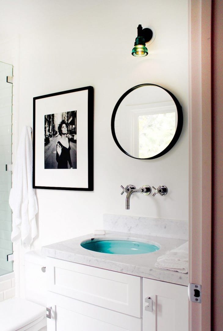 Unique Ways to Add Color to a Renovated Bathroom Apartment Therapy