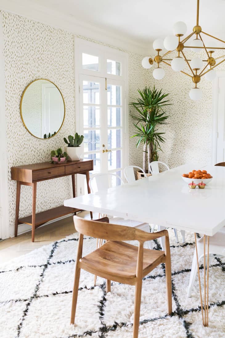 Round Brass Mirrors Target vs. West Elm Apartment Therapy