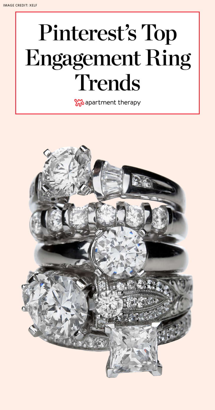 The Most Popular Engagement Ring Trends Pinterest 2018 Apartment Therapy