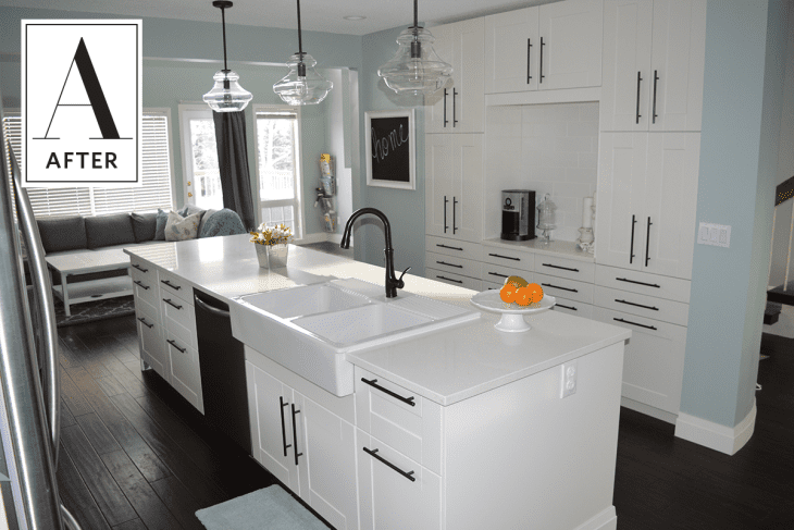 An Unbelievable DIY IKEA Kitchen Renovation for $20,000 | Apartment Therapy