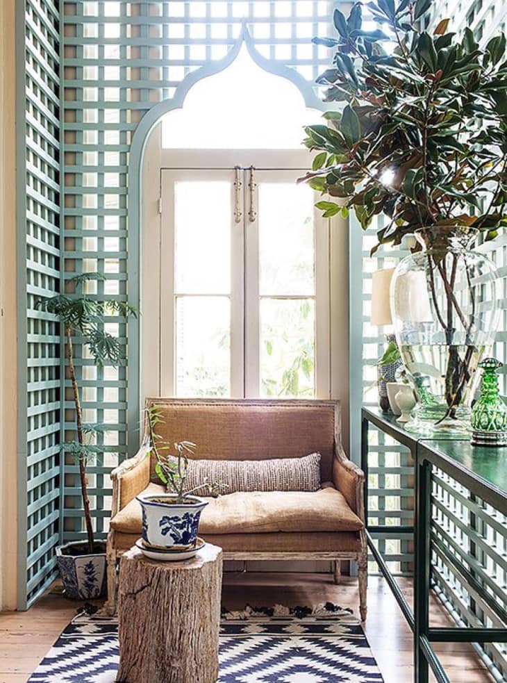 Lattice Interior Walls are Making a Comeback Apartment Therapy