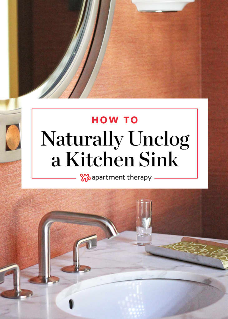 how do you unclog a bathroom sink naturally