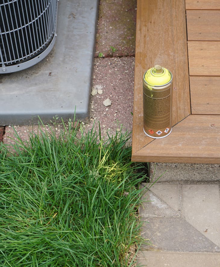 How To Make a Screen to Hide Air Conditioner or Trash Cans Apartment