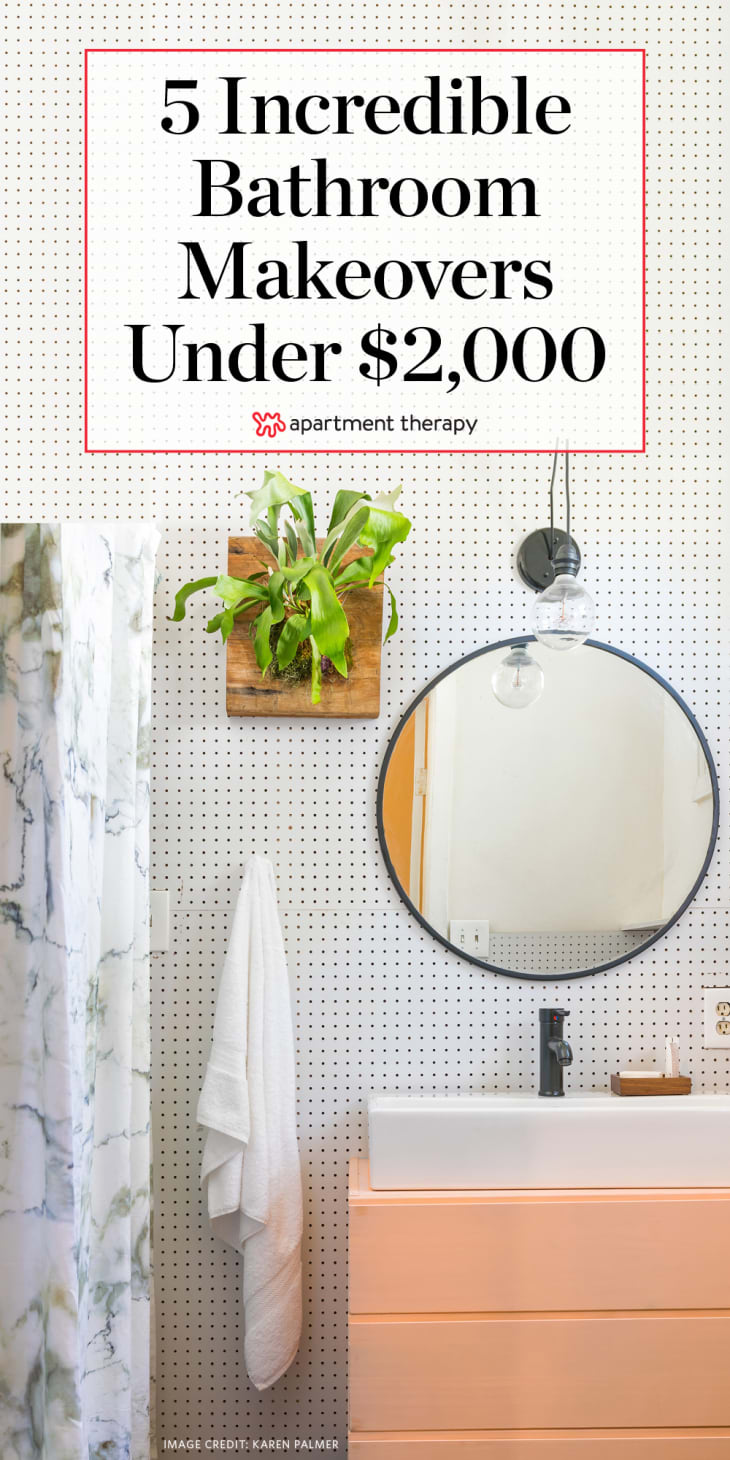 Bathroom Ideas On A Budget Before After Apartment Therapy