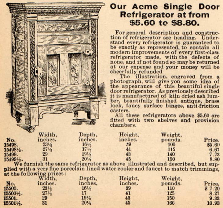 History of the Refrigerator Apartment Therapy