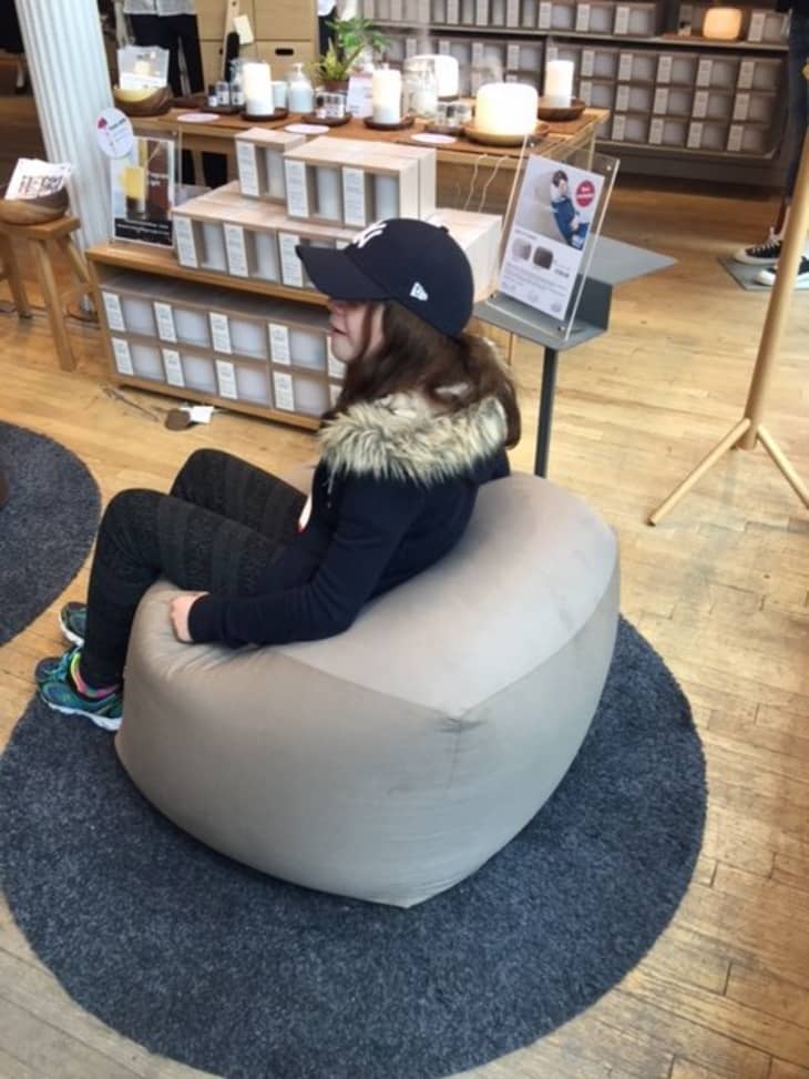 MUJI Body Fit Cushion | Apartment Therapy