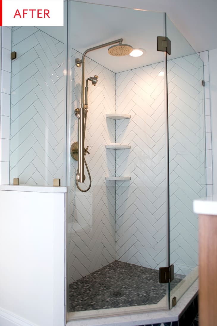 Master Bathroom Remodel - Cle Tile Floor, Kohler Vanity | Apartment Therapy