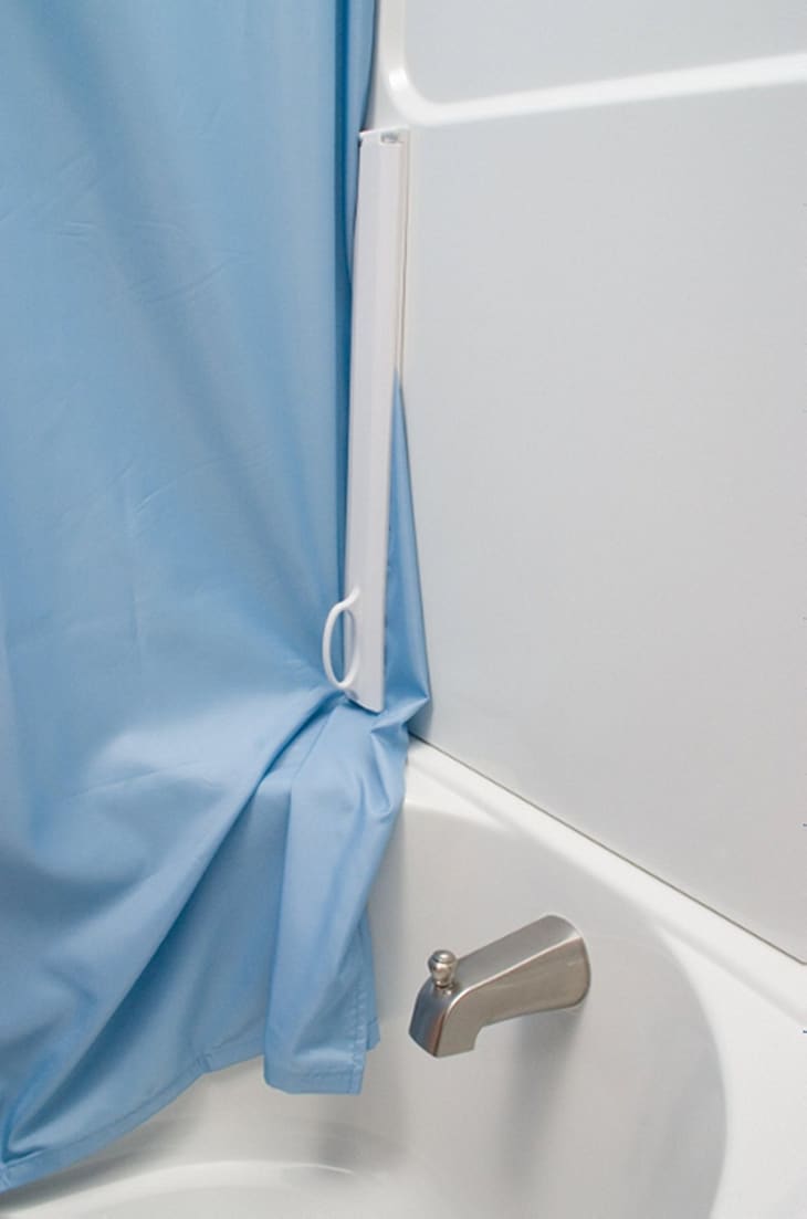 How to Keep Your Shower Curtain Liner from Sticking to You Apartment