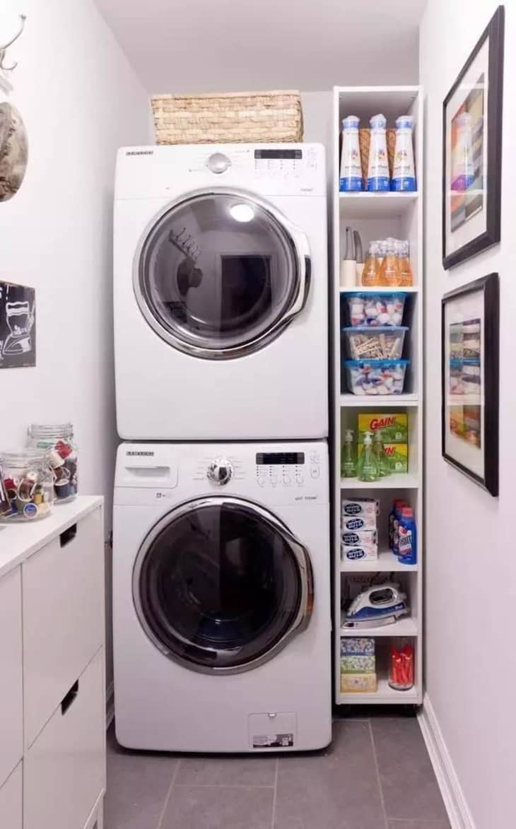 Clever Ideas to Make the Most of a Small Laundry Room  Apartment Therapy